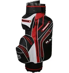 Ram Golf Premium Cart Bag with 14 Way Molded Organizer Divider Top