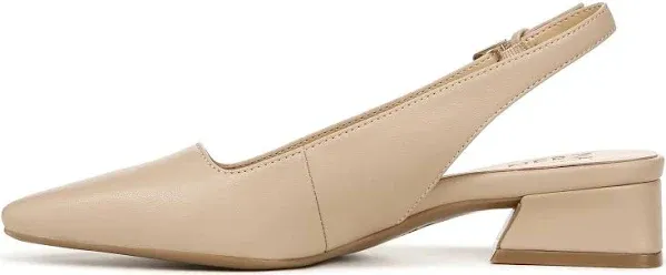 Naturalizer Women's Ginger Slingback Pump, Beige, 6.5M