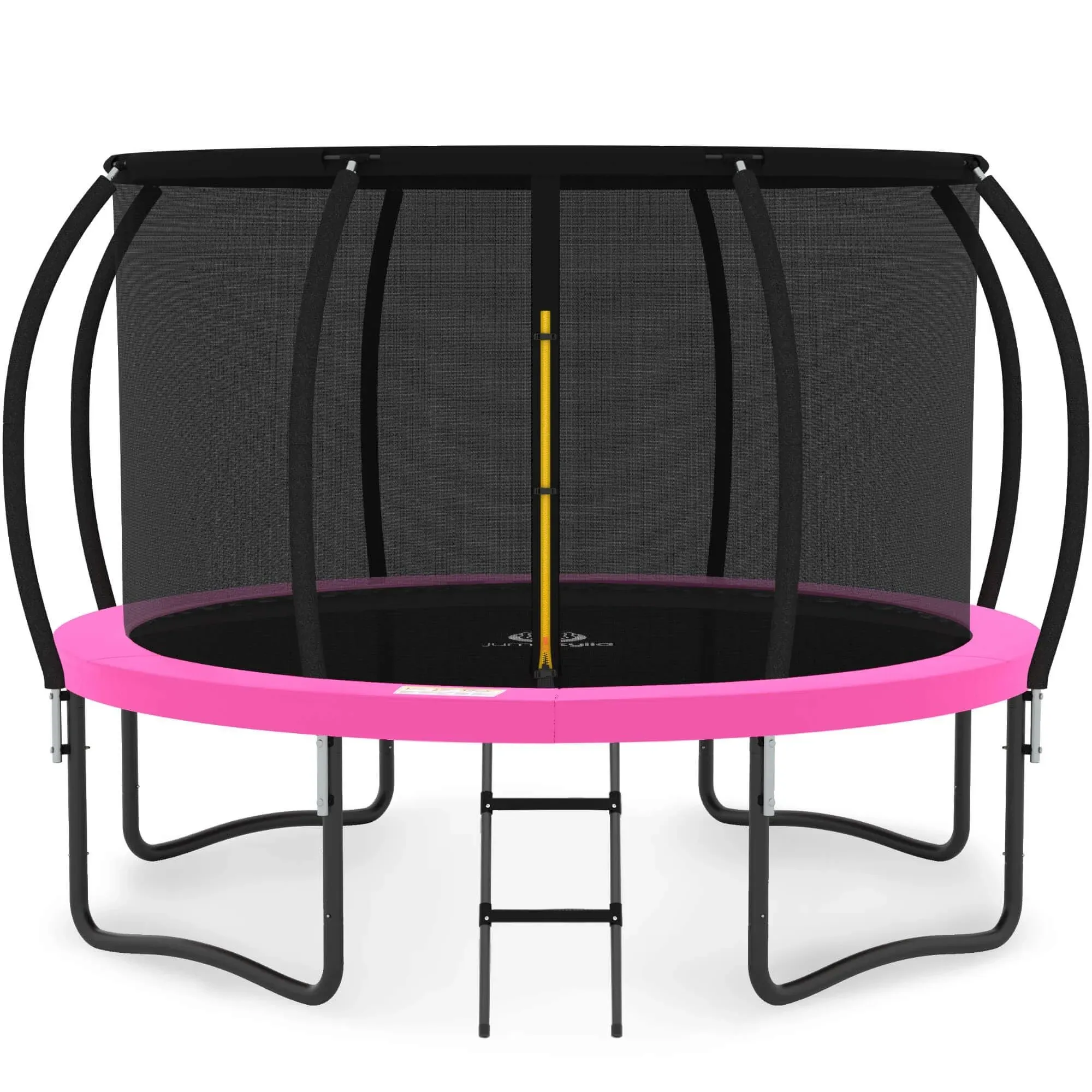 Jumpzylla 14ft Trampoline with Enclosure Pink