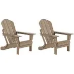 Westin Outdoor Newport Folding Adirondack Chair (set of 2)