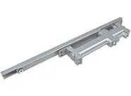 NHN1628U-M Concealed Door Closer, Non-Handed, Heavy-Duty, Up to 88lbs. Doors, Dual Speed Control, Invisible Door Closer