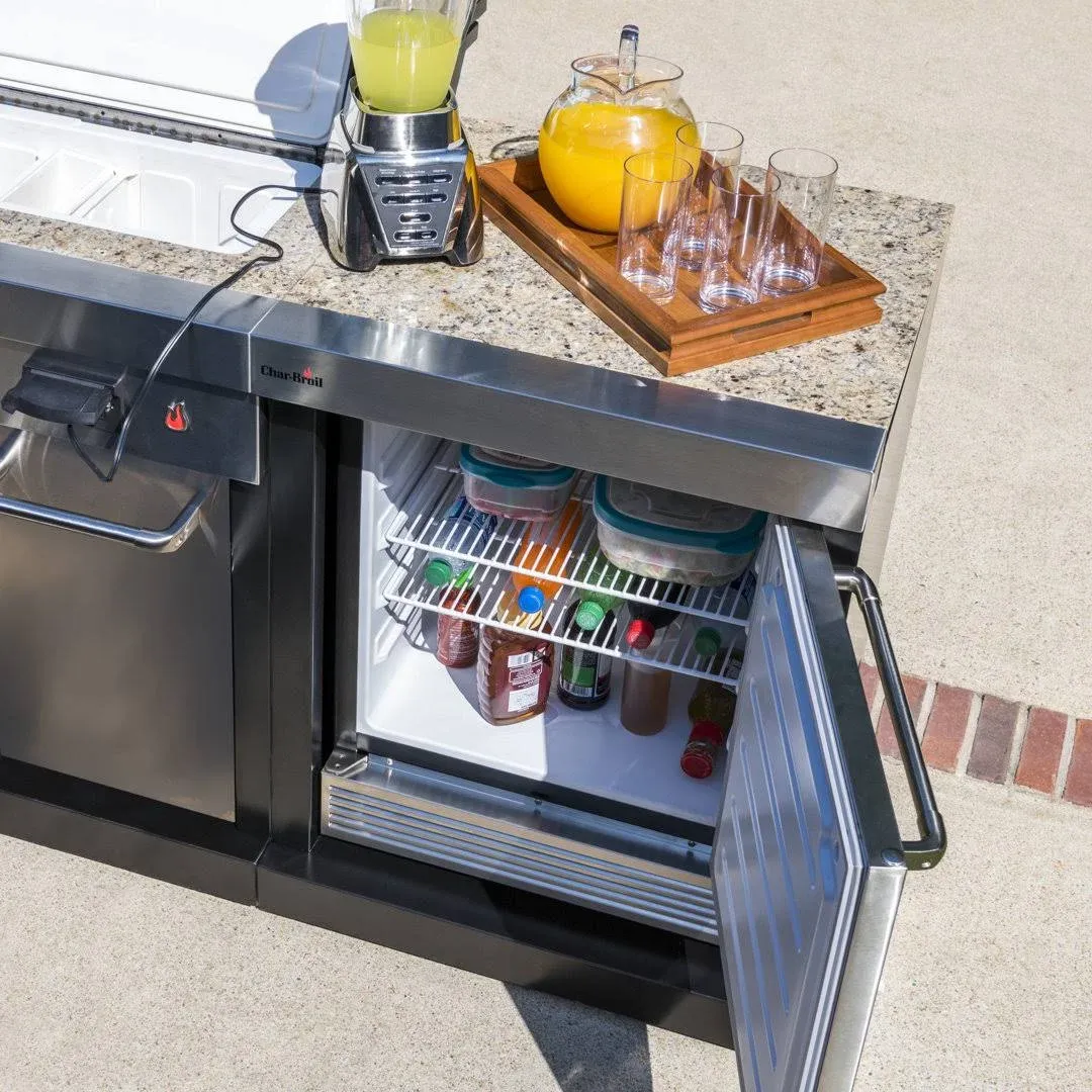 Char Broil Medallion Series Modular Outdoor Kitchen Refrigerator