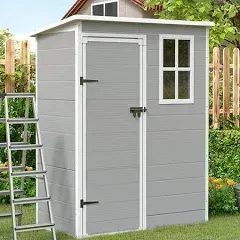 Elposun 5x3 ft Outdoor Storage Shed