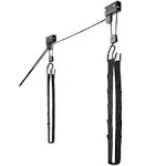 Kayak Hoist Quality Garage Storage Canoe Lift with 125 lb Capacity Even Works...