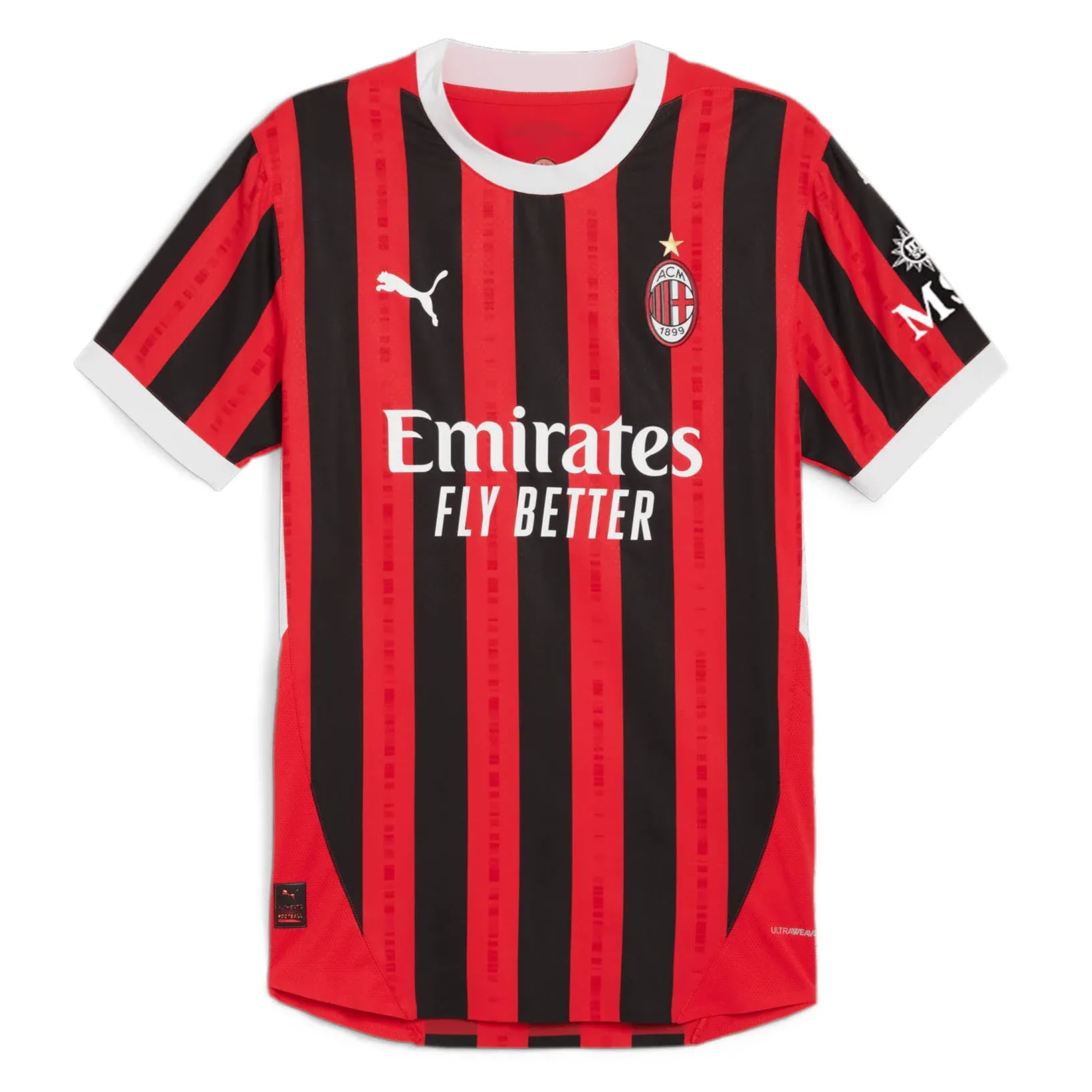 PUMA Men's AC Milan Home Jersey Authentic 24