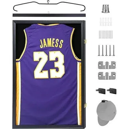 Jersey Frame Display Case, Large Shadow Box, Sports Jersey Display Case