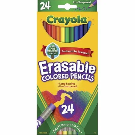 Crayola Erasable Colored Pencils (24)