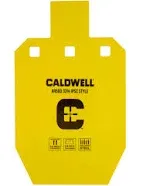 Caldwell AR500 33% IPSC Steel Target Plate Yellow 1116697