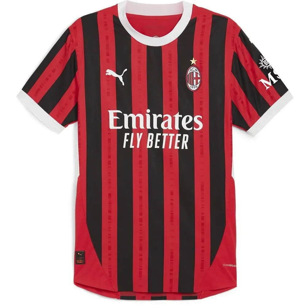 2024-2025 AC Milan Home Authentic Shirt