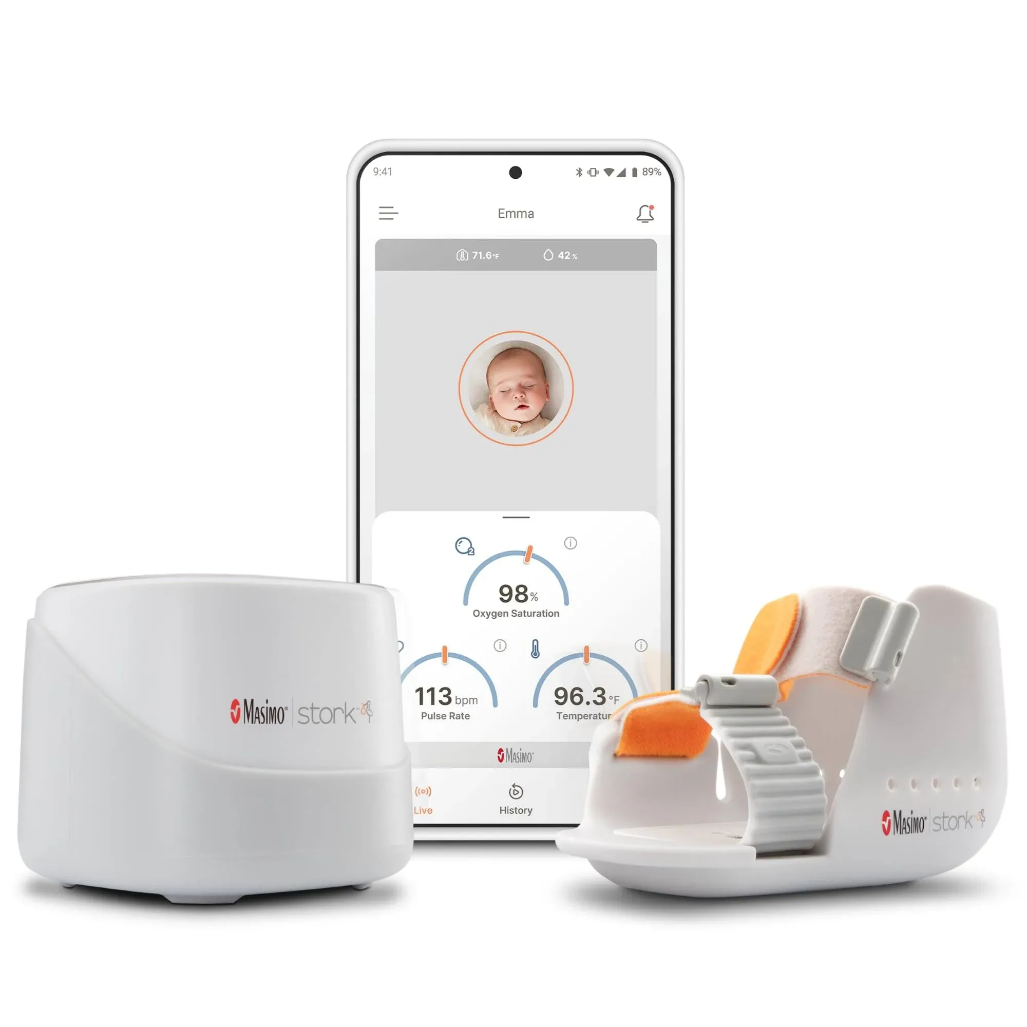 Stork Vitals Smart Home Baby Monitoring System