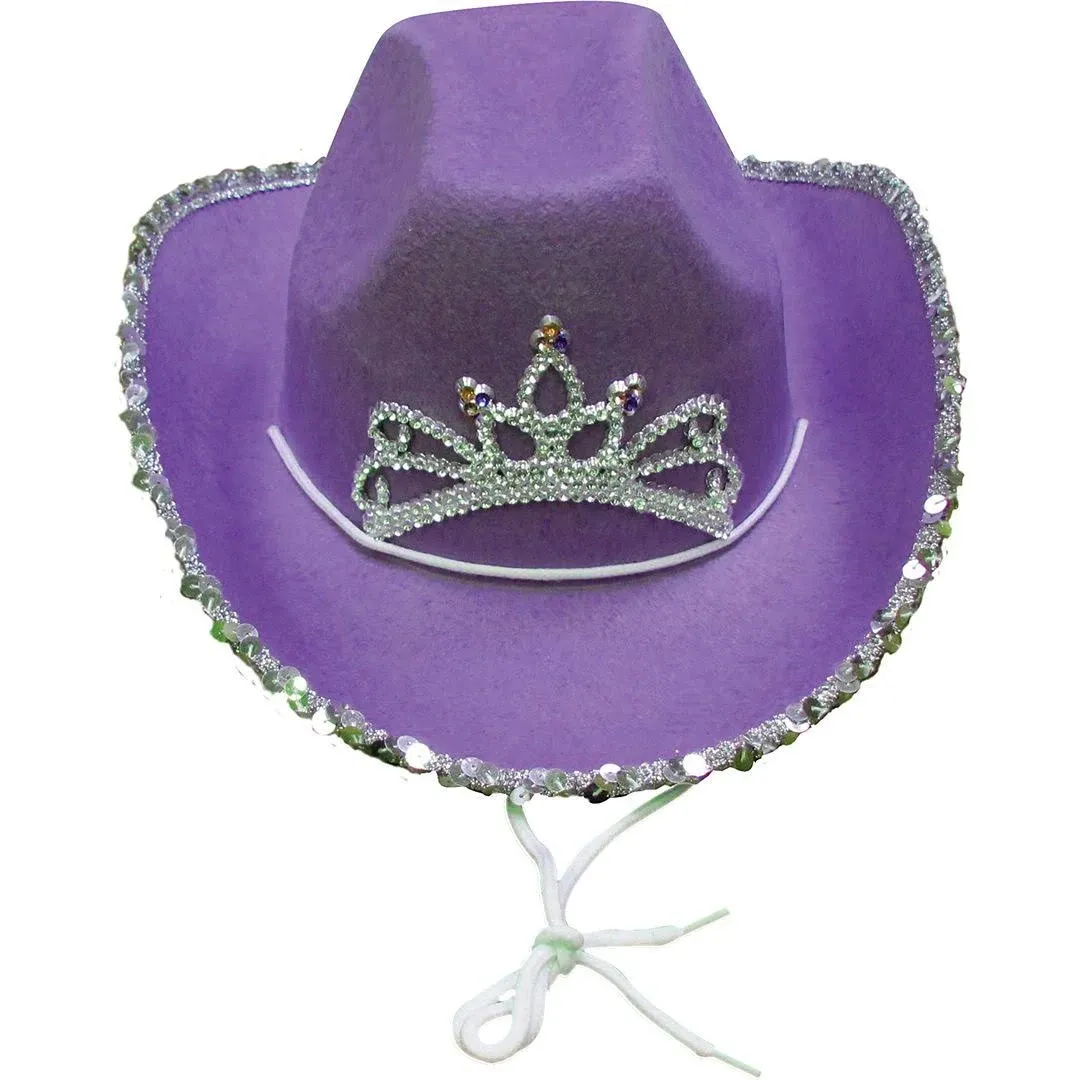 Parris Purple Cowgirl Hat