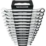 GearWrench 13 Piece SAE XL Ratcheting Combination Wrench Set 85199