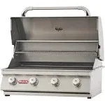 Bull Grill Outlaw Select 4-Burner 30" Stainless Steel Grill LP