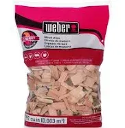 Weber Wood Chips, Apple - 2 lb bag