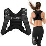 Sport Weighted Vest Workout Equipment, 4Lbs/6Lbs/12Lbs/20Lbs/25Lbs/30L