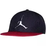 NEW Nike Air Jordan Jumpman Elephant Texture Youth Black/Red Bill Snapback Cap