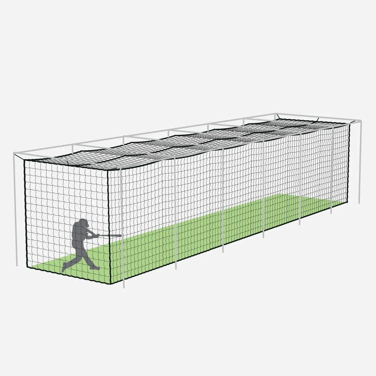 12ft Baseball Batting Cage Nets