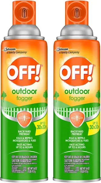 OFF! Outdoor Fogger, 16 OZ (Pack - 3)