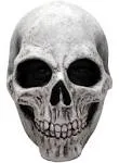 White Skull Adult Mask