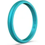 Enso Rings Elements Classic Halo Silicone Ring | Diamond | Size 9