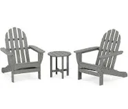 POLYWOOD Classic Adirondack 3-Piece Set