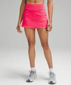 Lululemon Pace Rival Mid-Rise Skirt *Long Lip Gloss size 6 W8AC7T