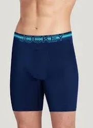 Jockey Men's Sport Stability Pouch Long Leg Boxer Brief