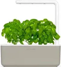 Smart Garden 3 Indoor Herb Garden Includes Basil Plant Pods, Grey