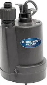 Superior Pump 91250 Utility Pump