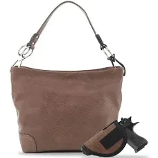 Jessie & James Lydia Lock and Key Hobo Shoulder Bag