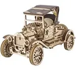 UGears Retro Car UGR-T Wooden Mechanical Model Kit