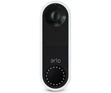 Arlo AVD1001W100NAS Wired HD Video Doorbell - Black New Sealed