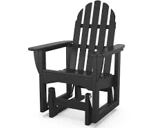 POLYWOOD Classic Adirondack Glider Chair