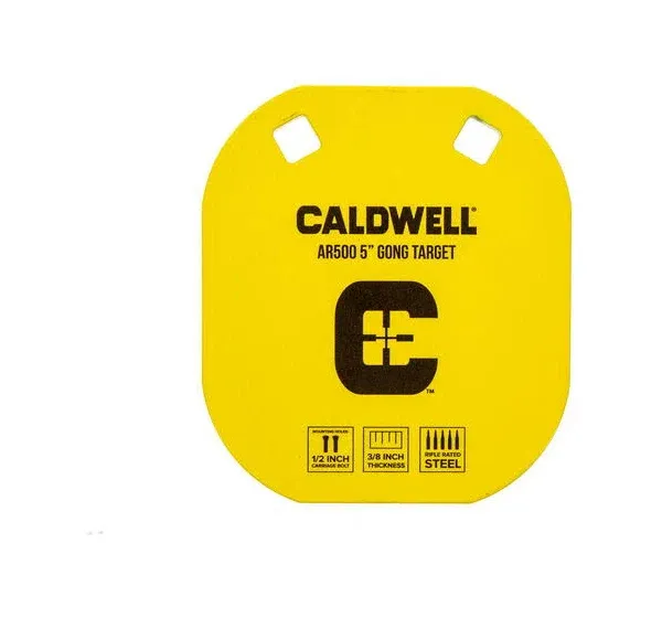 CALDWELL AR500 5 YELLOW