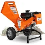 SuperHandy TRI-GUO074 3 in. Rotor Type Wood Chipper Shredder