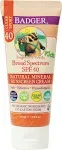 Badger Kids Mineral Sunscreen Cream Tangerine & Vanilla SPF 40, 2.9 fl. oz.