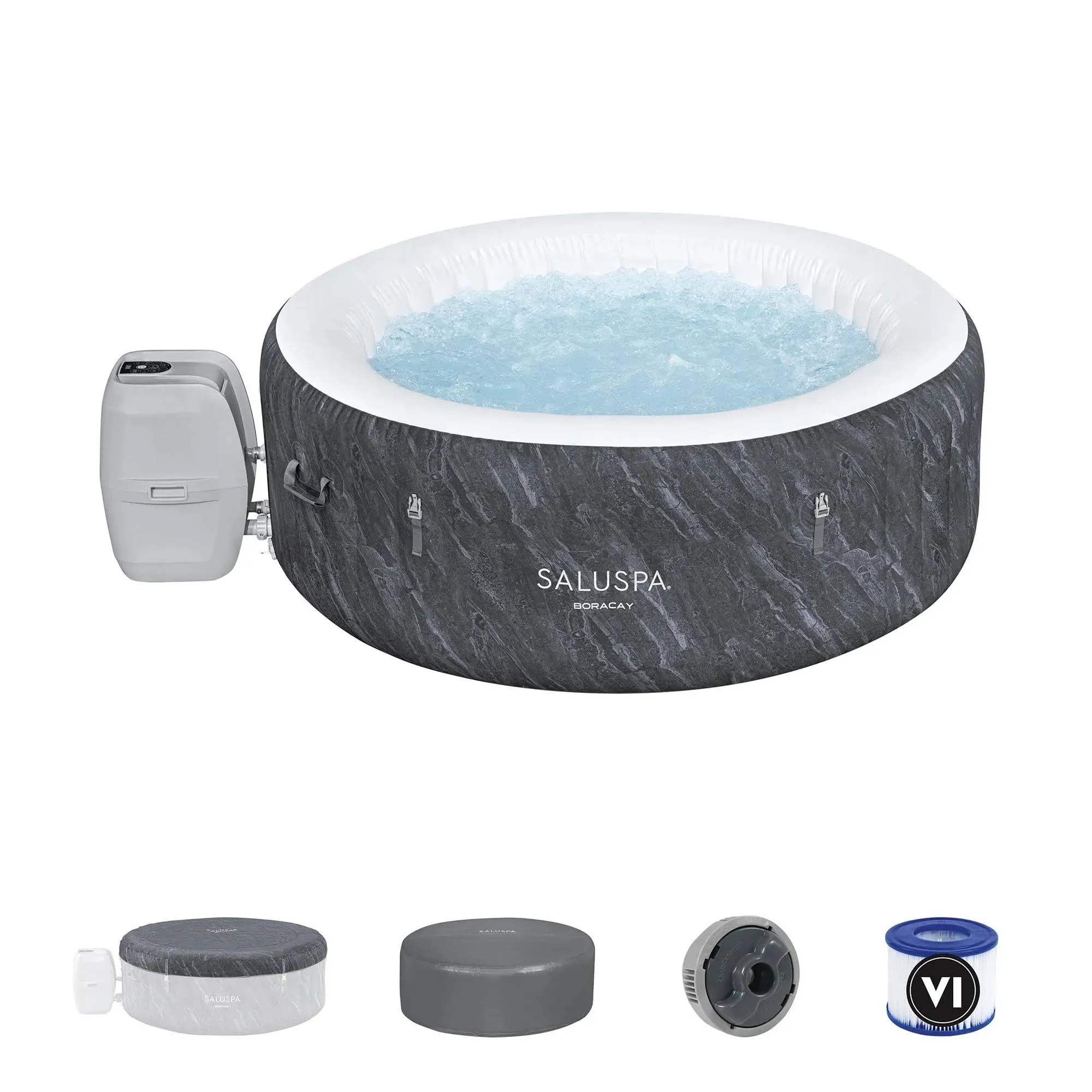 Bestway SaluSpa Boracay EnergySense AirJet Inflatable Hot Tub