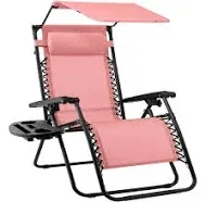 Best Choice Products Folding Zero Gravity Patio Lounge Chair