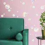 Holographic Circle Peel And Stick Wall Decals, holographic - Contemporary - Wall Decals - by York Wallcoverings Inc | Houzz