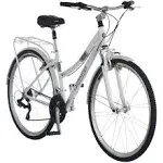 Schwinn Discover 21 Speed Women's Hybrid Bike - White