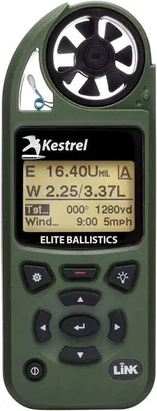 Kestrel 5700 Elite Weather/Ballis<wbr/>tics Meter w/Applied Ballistics &amp; LiNK, Black