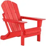 Westin Outdoor Laguna Poly Adirondack Chair, Red