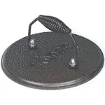 Lodge LGPR3 Cast Iron Round Grill Press