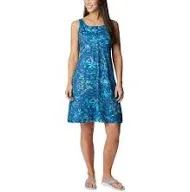 Columbia PFG Freezer III Dress Women&#039;s 3X Atoll Hidden Paradise Comfortable NEW