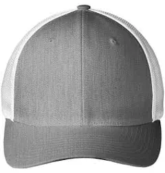 C812 Port Authority Unisex Adult Cap Flexfit Mesh Back L/XL Grey