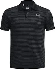 Under Armour Boys' Performance Stripe Polo