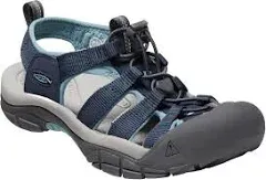 KEEN Women&#039;s Newport H2 Sport Sandal Black/Raspberr<wbr/>y Wine size 7.5