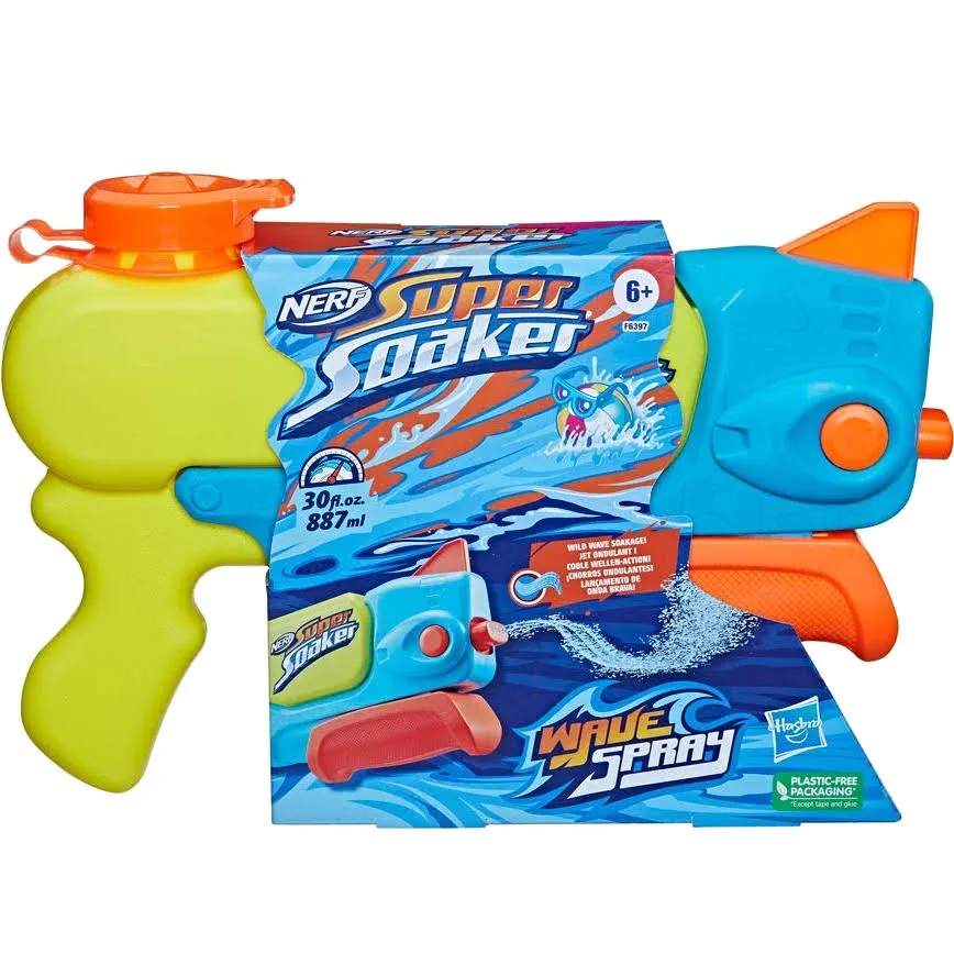 Nerf Wave Spray Super Soaker Water Blaster