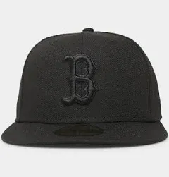 New Era Boston Red Sox Black 59FIFTY Fitted Hat 7