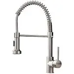 OWOFAN Kitchen Faucets Low Lead Commercial Solid Brass Single Handle Single L...